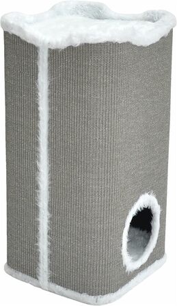 Котячий будиночок Nanook Toni: кігтеточка, будиночок, лежанка для котів, 74 см, міцний та стабільний