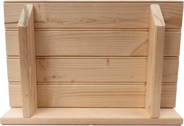 Кігтеточка-сходинка для котів на стіну, 5 сходинок, 1м, з лежаком 40x25 см