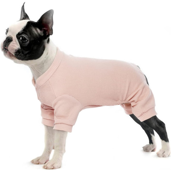 Зимовий теплий одяг для собак: жилет, куртка, комбінезон для маленьких, середніх та великих собак (XS, B-Рожевий)