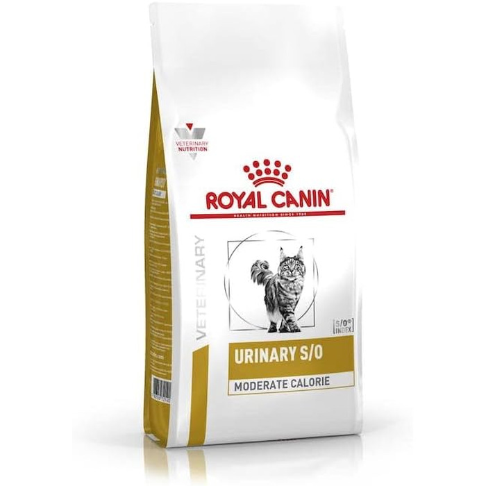 Корм для котів Royal Canin Veterinary Diet Urinary S/O Moderate Calorie для підтримки сечовидільної системи та контролю ваги, 3.5 кг