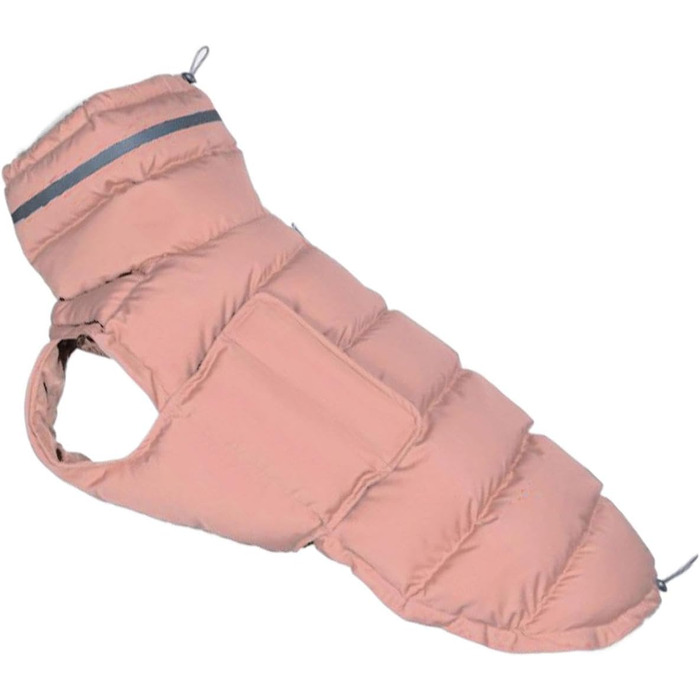 Зимові куртки для собак, тепла зимова куртка для великих собак, рожевий колір