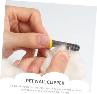 Тримач для стрижки кігтів для собак та котів BESPORTBLE з LED-підсвічуванням (3 шт.)