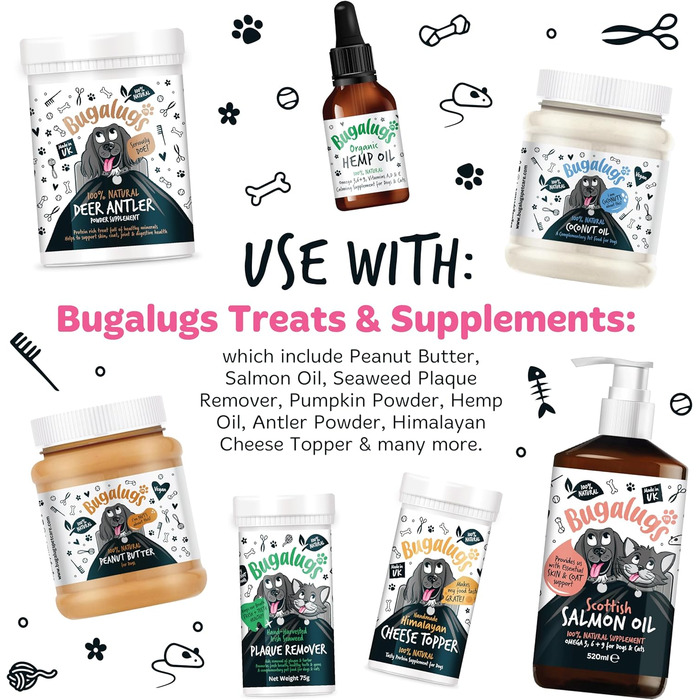 Килимок для годування собак та котів Bugalugs Licky Mats, 2 шт. (рожевий/блакитний), 100% харчовий BPA-free, зменшує стрес та тривогу