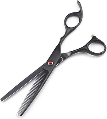 Набір професійних ножиць для грумінгу собак, 7 дюймів (чорний)