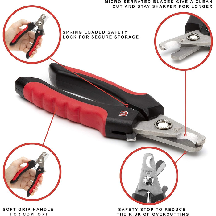 Набір для стрижки нігтів Mikki 6376151, безпечний та зручний