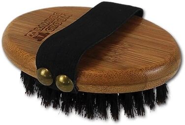 Щітка для грумінгу тварин BAMBOO GROOM Palm Brush: для собак та котів, з щетиною дикого кабана, для короткого та довгого волосся