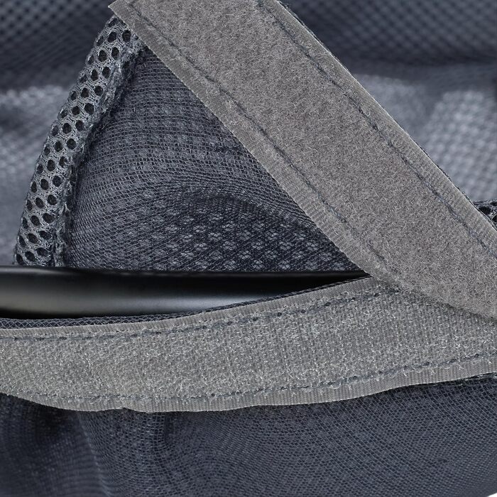 Крісло-гамак для котів Relaxdays, 2 яруси, сірий/чорний, 59x41x43 см