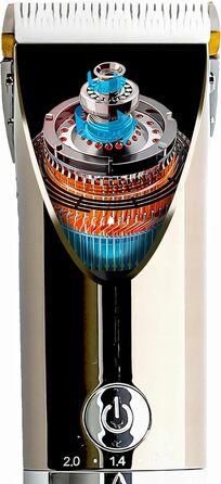 Електрична машинка для стрижки собак та котів Retoo з 4 насадками та регулюванням довжини