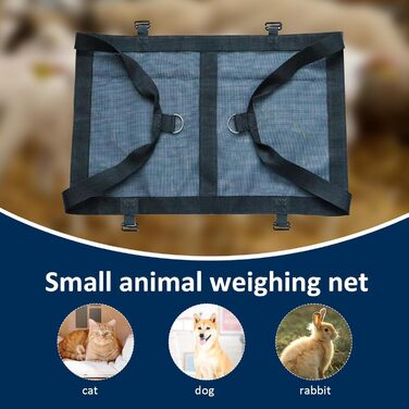 Гамак для грумінгу собак – гамак для догляду за шерстю, гамак для грумінгу домашніх тварин, шлейка для собак для стрижки нігтів, міцна підвіска для ніг з 2 D-подібними петлями для ніг