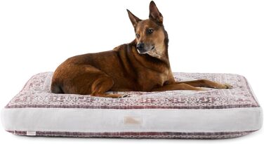 Лежак для тварин TOWN & COUNTRY EVERYDAY CuddleTown, водовідштовхувальний, знімний чохол, м'який, коричнево-бежевий, розмір L, 111,8×86,4×10,2 см