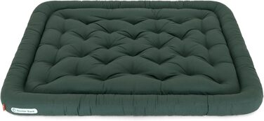 Ортопедична лежанка для собак Doctor Bark, XXL (115x100 см), зелена, гігієнічна та міцна