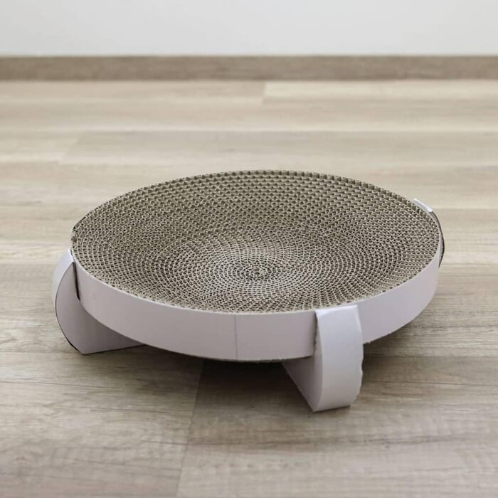 Кігтеточка Kerbl Platinum для котів, з котячою м'ятою, 35x35x10 см, з переробленої гофрокартону