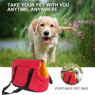 Чарівний рюкзак-переноска для собак iplusmile: великий, червоний, дихаючий, зносостійкий, для подорожей на плечі. Ідеальний для вигулу та перевезення тварин.