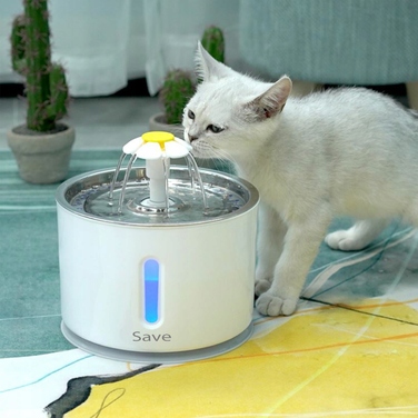 Поїлка-фонтан Save metal, 2400 мл