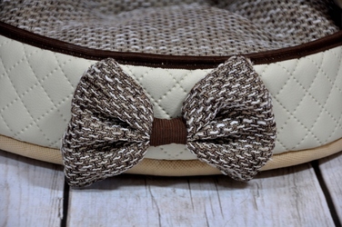 Ліжко-тунель для собак та котів SjestaPupila XXL (50x65 см), м'яка лежанка-будинчок