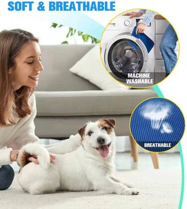 Набір для догляду за тваринами Kkiimatt 10-в-1 з гамаком для нігтів, тримером, пилочкою, гребінцем, гамаком для собак, нашийником для грумінгу (XXXL/до 63,5 кг, блакитний) Classic Edition/XXX-Large M