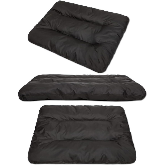 Підстилка для собак, лежанка, матрац для собак (Чорний Оксфорд, L:100x70x8 см)