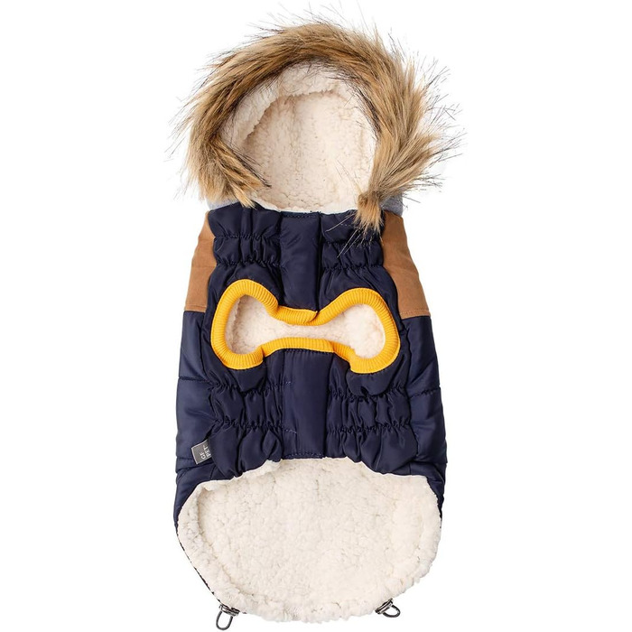 GF Pet LODGE Parka: тепла куртка для собак, Navy, розмір 2XS - XXL