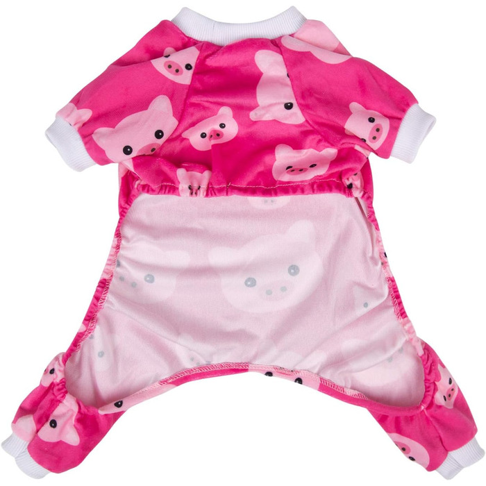 Піжама для собак CuteBone Pink Pig з м'якого матеріалу, рожева, велика, P46L-DE
