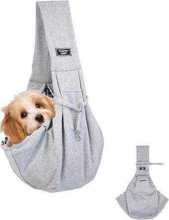 Сумка-переноска для собак, переноска для маленьких собак, сумка для вигулу собак, регульована переноска для тварин, комфортна, для прогулянок та подорожей