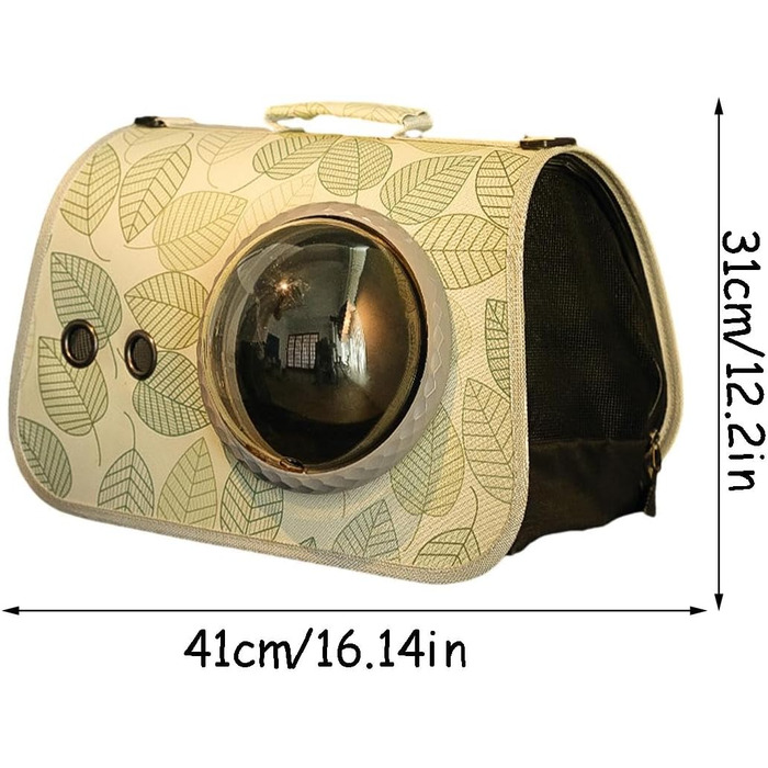 Траспортувальна сумка-переноска для котів та собак, Bubble Carrier Pouch, легка переноска на плече