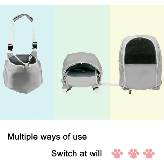 Транспортна сумка для котів та собак, водонепроникна, м'яка | Ідеальна для малих та середніх тварин у подорожах, на прогулянках та в авто