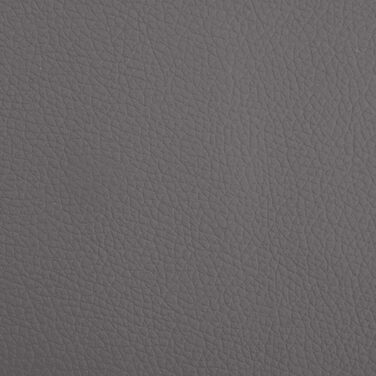 Диван для собак, м'яке ліжко для домашніх тварин, лежанка для собак з штучної шкіри, ліжко для цуценят, диван для домашніх тварин, будиночок для собак, для великих та середніх собак, сучасний та елегантний дизайн, сірий, 70x45x30 см