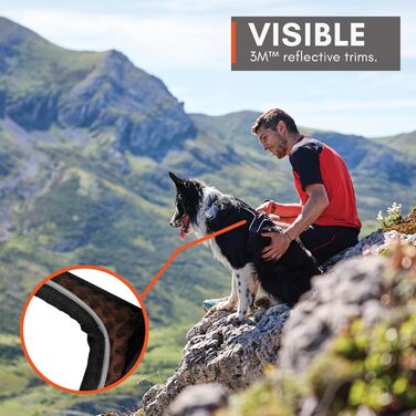 Шлейка для собак Non-Stop Dogwear Rock Harness, розмір M, чорна