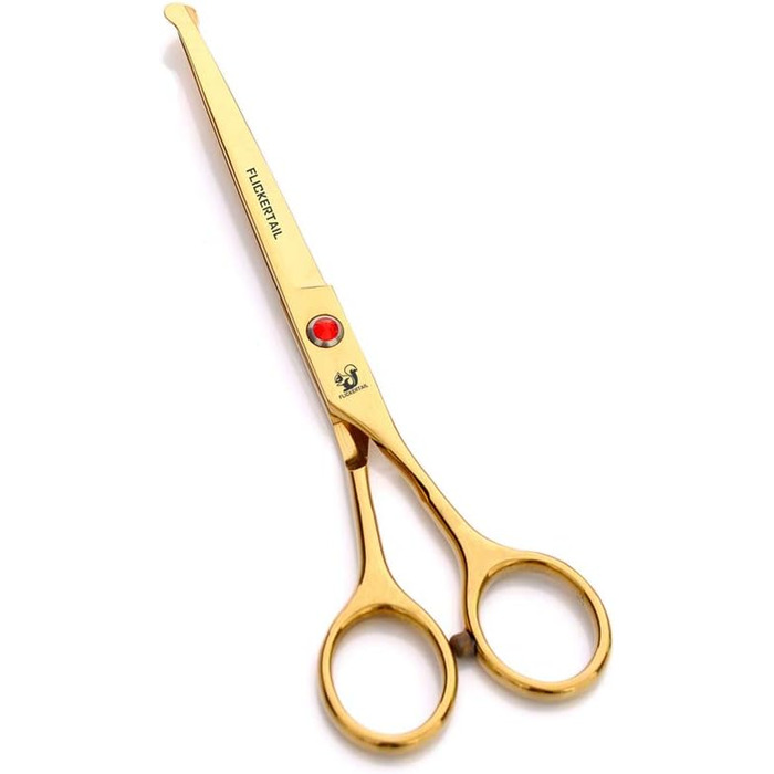 Набір професійних ножиць для грумінгу тварин 4,5-6,5 дюймів, з нержавіючої сталі, безпечні закруглені кінчики, для салонів та дому