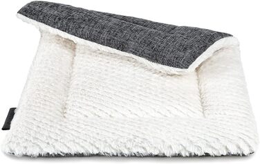 Килимок-підстилка Lionto для собак та котів, зігріваючий, 75x55 см, сірий