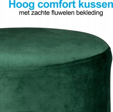 Лежак-пуф для котів Maxxpro на ніжках, будинок-кошик із зеленого оксамиту