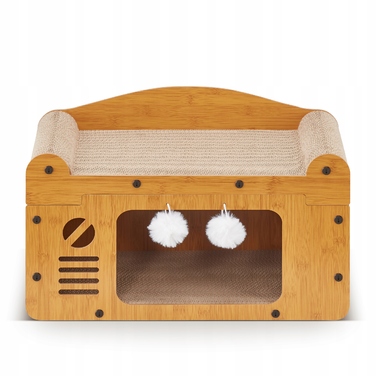 Низька дряпалка-ліжка, килимки для дряпання GLOBANI (до 60 см)