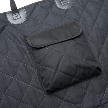 Автомобільна захисна ковдра JAMAXX з боковими захистами, водонепроникна, пральна, роздільна - ковдра з великими кишенями та блискавкою, повністю роздільна