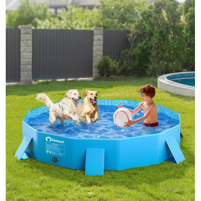 Басейн для собак із бічною підтримкою Peteast