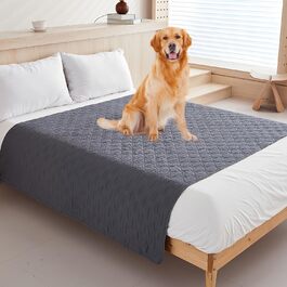 Водонепроникний коврик для собак 200 x 130 см, миється, захист дивана/ліжка, для подорожей, захист від протікань
