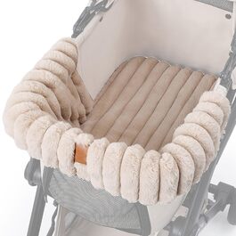 М'який килимок для візка для собак/хатніх тварин. Захист від бруду, аксесуар для прогулянок з собакою. Khaki