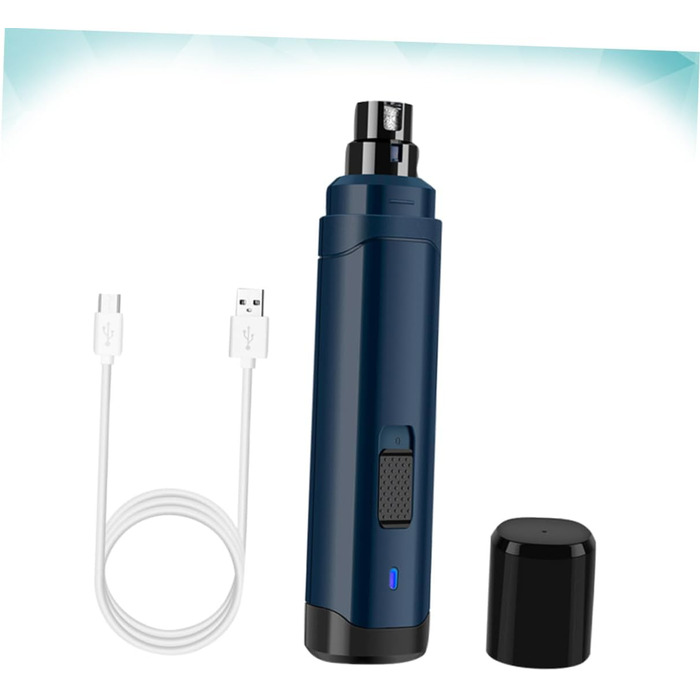 Автоматичний електричний шліфувальник для кігтів домашніх тварин Angoily для собак та котів. USB-полірувач, тихий та безпечний, для безстресового підстригання кігтів. Підходить для маленьких та середніх тварин