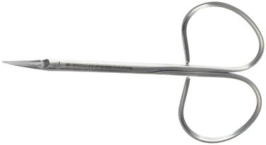 Ножиці кухонні Gima з нержавіючої сталі, 9.5 см, рифлені, з загнутим кінцем