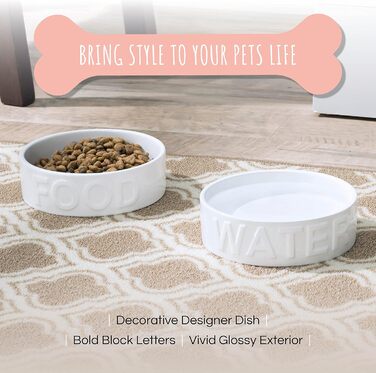 Миска для води Park Life Designs, класична, середня, 16,5 см, на 4 чашки