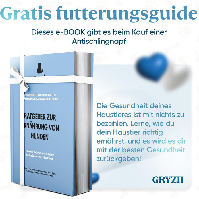 Антишвидкоїжка для собак великих порід | Повільне та здорове харчування, Slow Feeder, сприяє травленню, запобігає блювоті, неслизький, миска для собак, великі та XXL породи