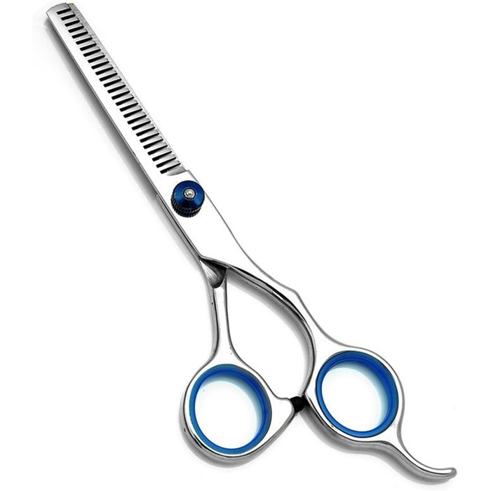 Набір професійних ножиць для собак та котів: ножиці з нержавіючої сталі, ножиці для фінальної обробки, прямі та вигнуті ножиці, гребінець для грумінгу