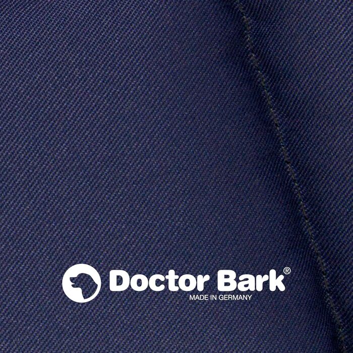 Doctor Bark Лежак для собак середніх порід, м'який та міцний, універсальний для дому та вулиці, королівський синій, розмір M, прати до 95°C