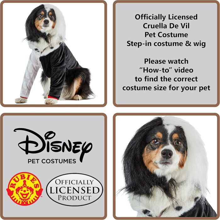 Костюм для домашніх тварин Rubie's, розмір Small (див. зображення)