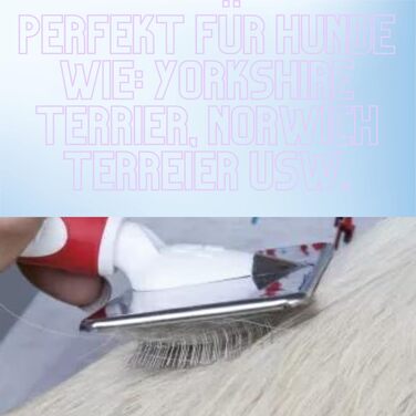 Щітка для собак EHASO Softzupfbürste: велика (10x6 см), мала (5,2x3,5 см)