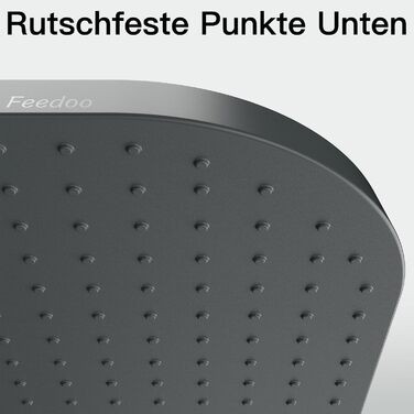 Підкладка під миски для котів та собак, силіконова, з високим бортиком, вологостійка, сіра