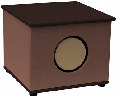 Будиночок для кота Mr. Riddick, багатоколірний, квадратний (43 см x 41,5 см x 34 см)