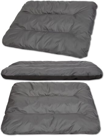 Килимок для собак, лежанка для собак, матрац для собак - сірий Oxford, розмір M (90x60x8 см)