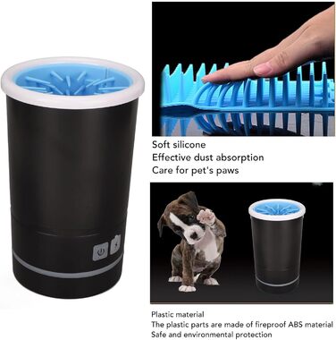 Автоматичний мийка лап для собак, електричний мийник лап, портативний мийник лап, мийка лап для собак маленьких, середніх та великих порід