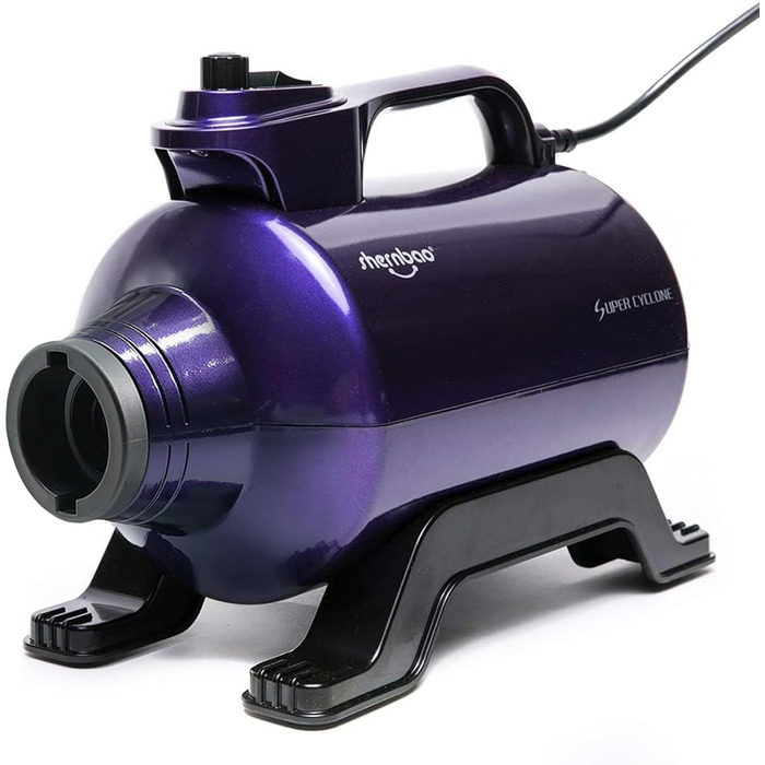 Фен для собак Blower Pet Dryer - сушарка для шерсті домашніх тварин з регулюванням потужності 5.0 PS (фіолетовий)