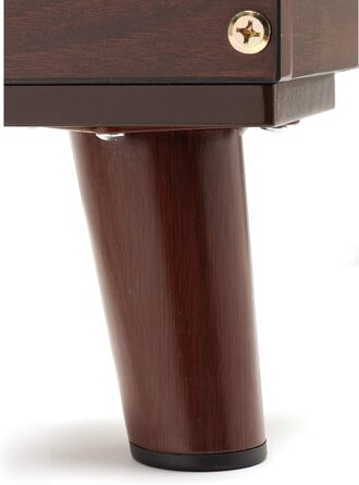 Ліжко для собак Furhaven великого розміру в стилі середини століття, підняте, горіх, розмір L 94 x B 72 x H 25 см